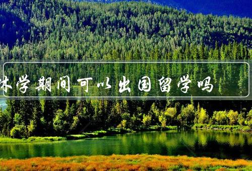 休学期间可以出国留学吗（好处、出国注意事项、风险）