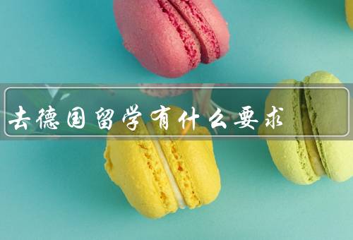 去德国留学有什么要求，语言能力／学历背景／经济能力
