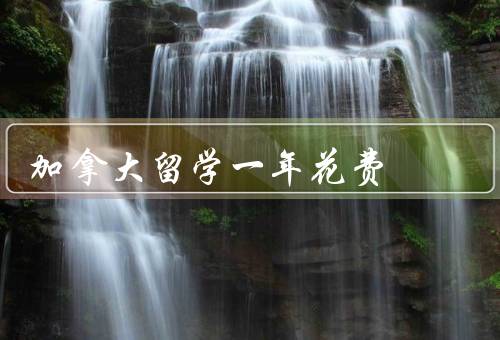 加拿大留学一年花费