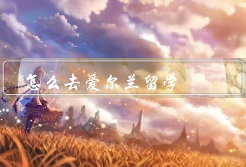 怎么去爱尔兰留学，申请流程／留学费用／签证要求