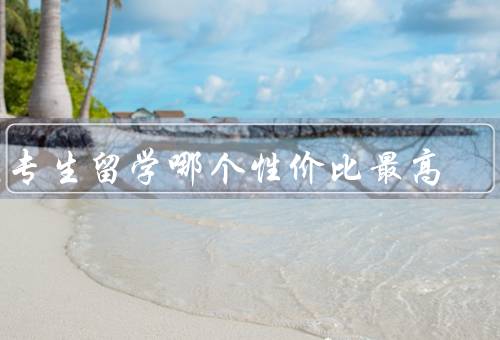 大专生留学哪个国家性价比最高，留学费用、教育质量、就业机会