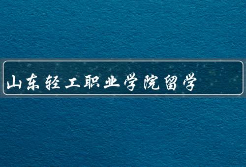 山东轻工职业学院留学