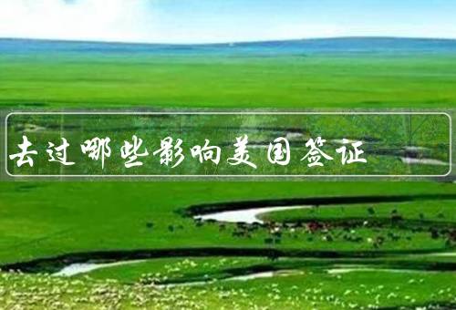 去过哪些国家影响美国签证，加拿大、伊朗、叙利亚