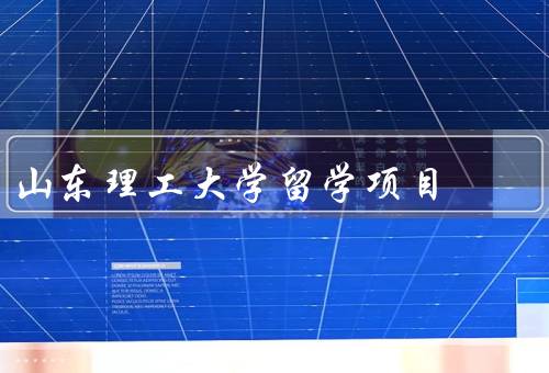山东理工大学留学项目
